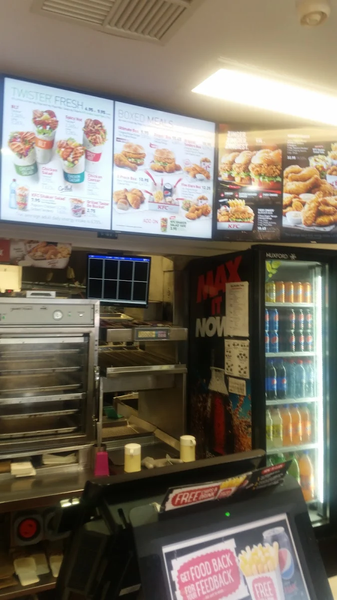 Menu, KFC Yass