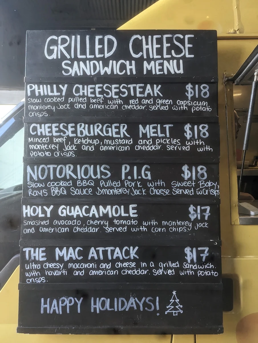 Menu, Shapeshifter Brewing Co