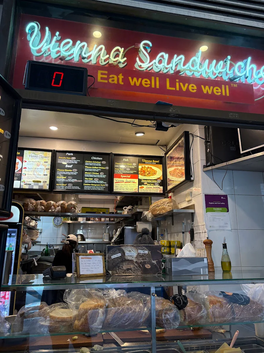 Menu, Vienna Sandwiches