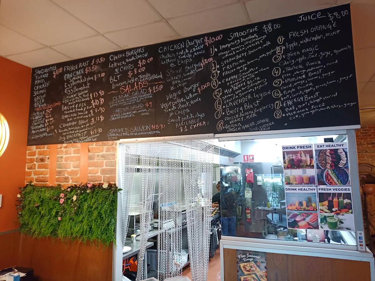 Menu, Luan's Cafe & Kitchen