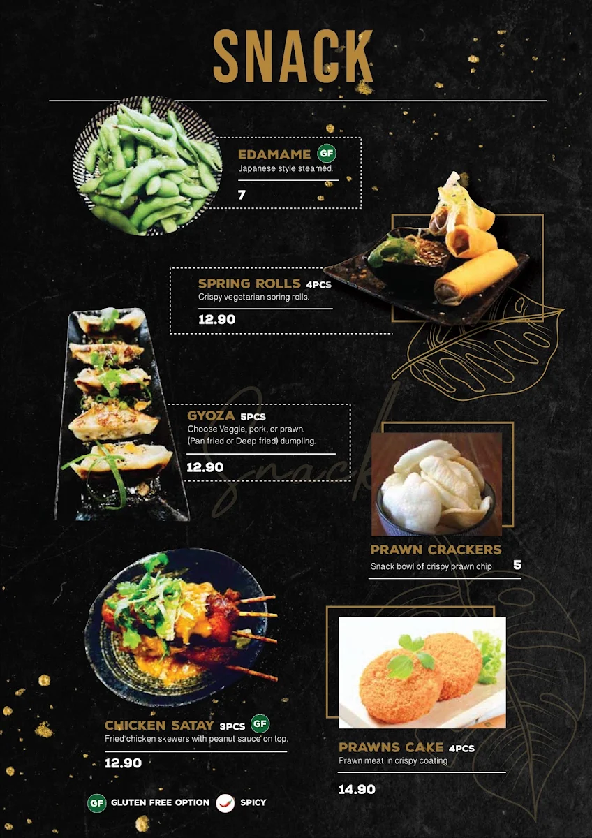 Menu, 24Thai Street Restaurant