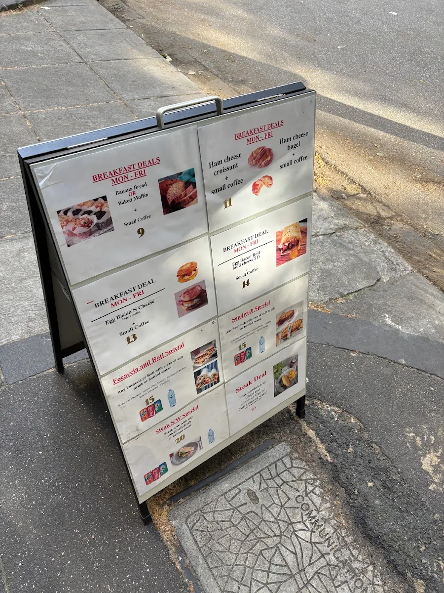 Menu, Lau’s Café 888