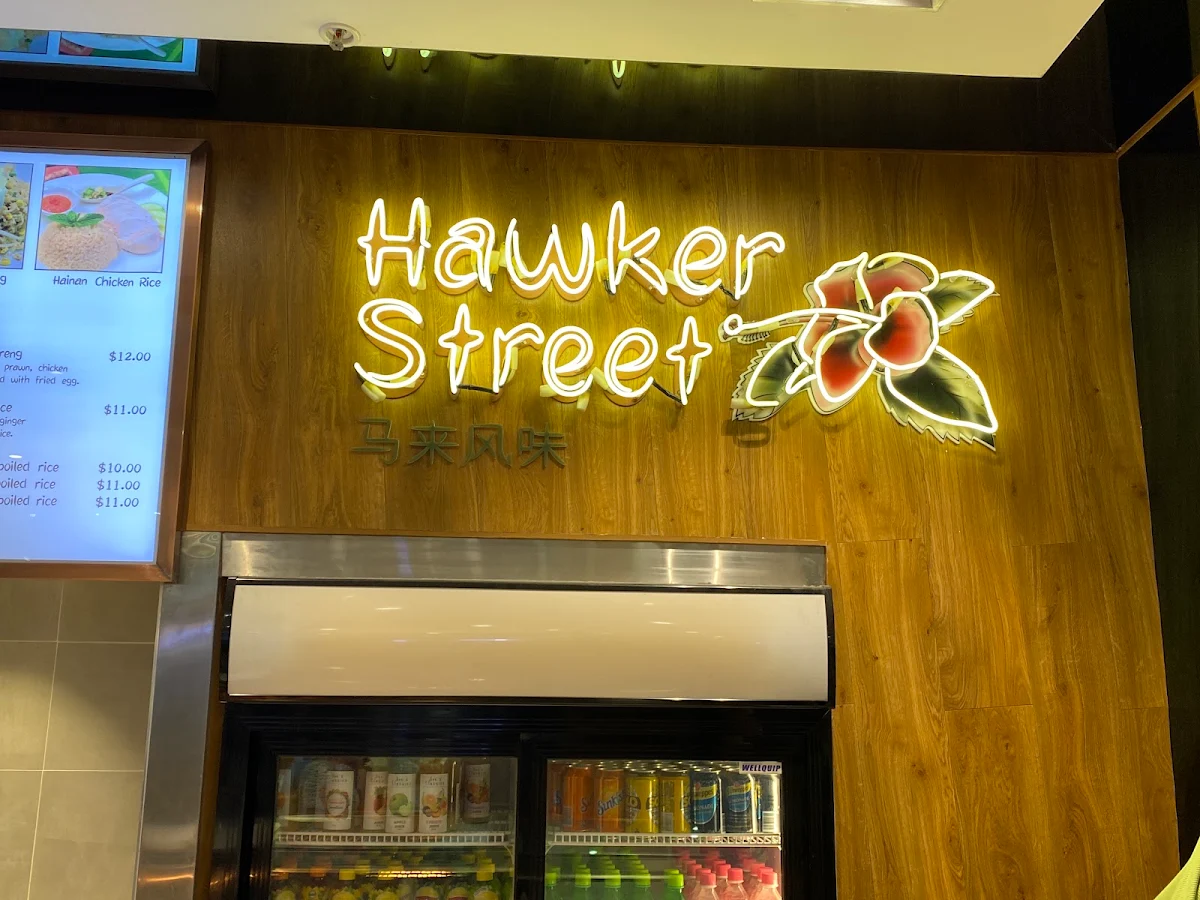 Menu, Hawker Street