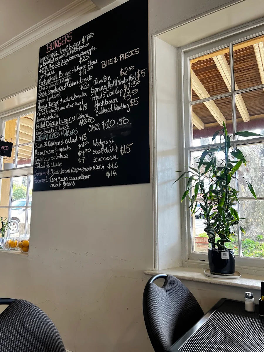 Menu, Concept Cafe Braidwood