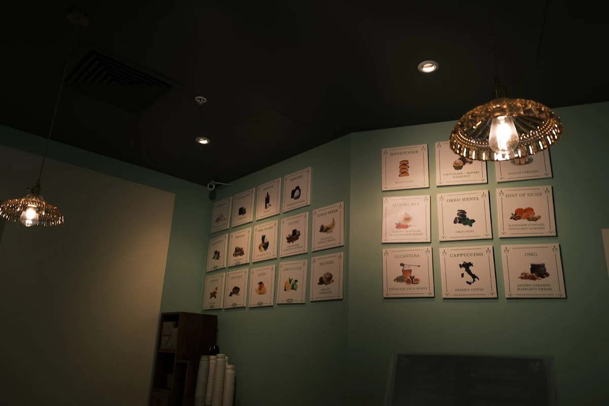 Menu, My Gelato