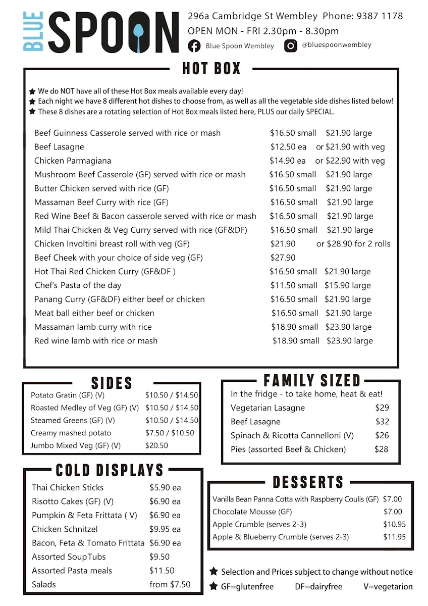 Menu photo 1