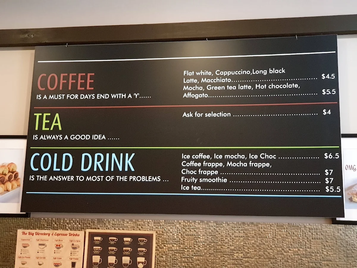 Menu, Freddie Strudels