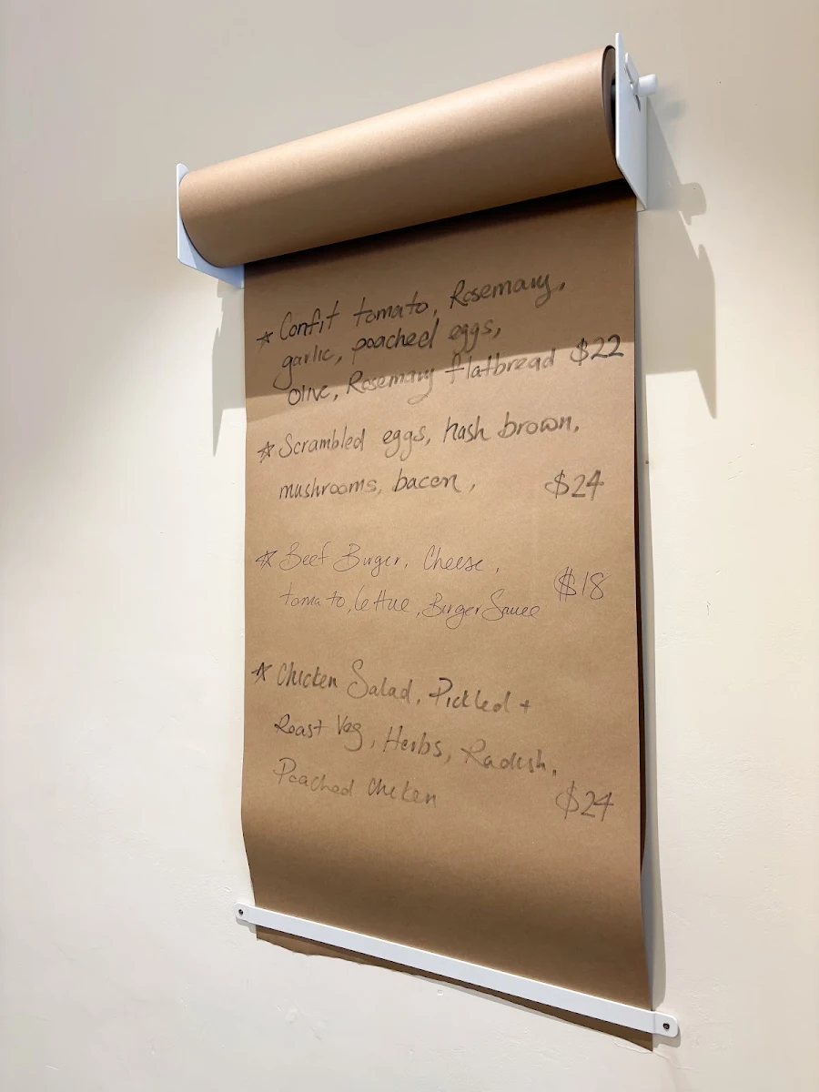 Menu, Beach Street General Coogee