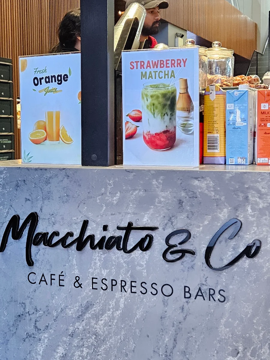 Menu, Macchiato & Co Burwood