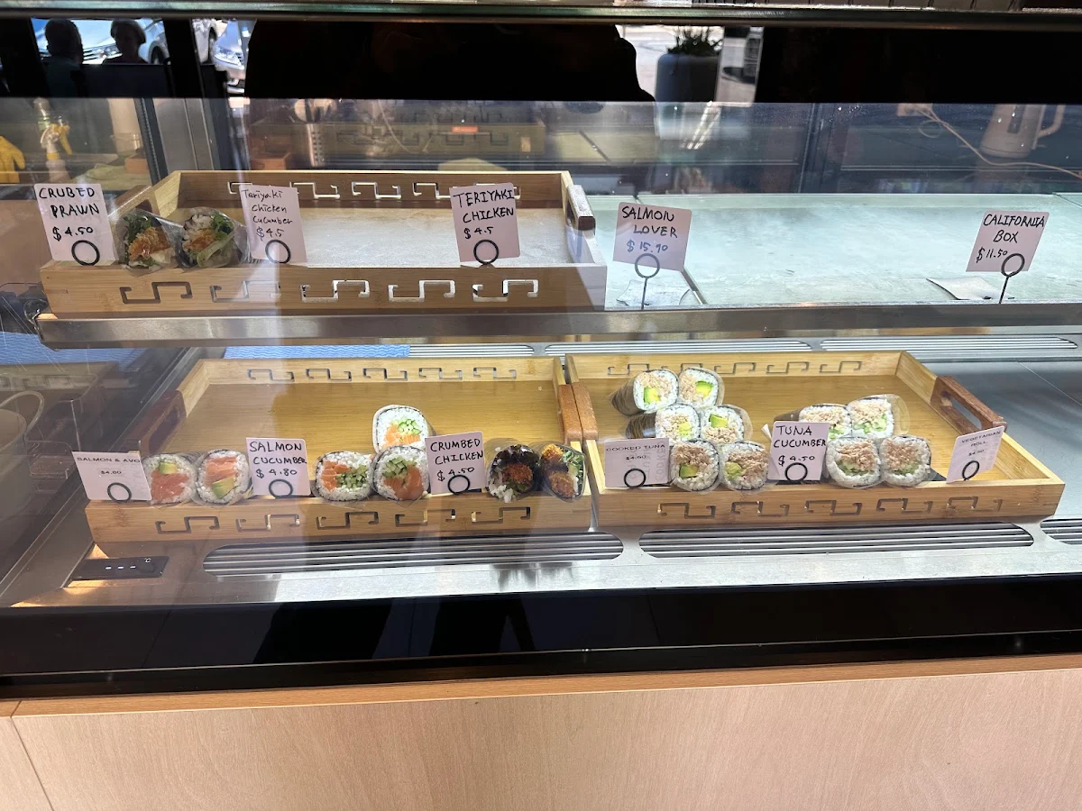 Menu, SUSHI TEN