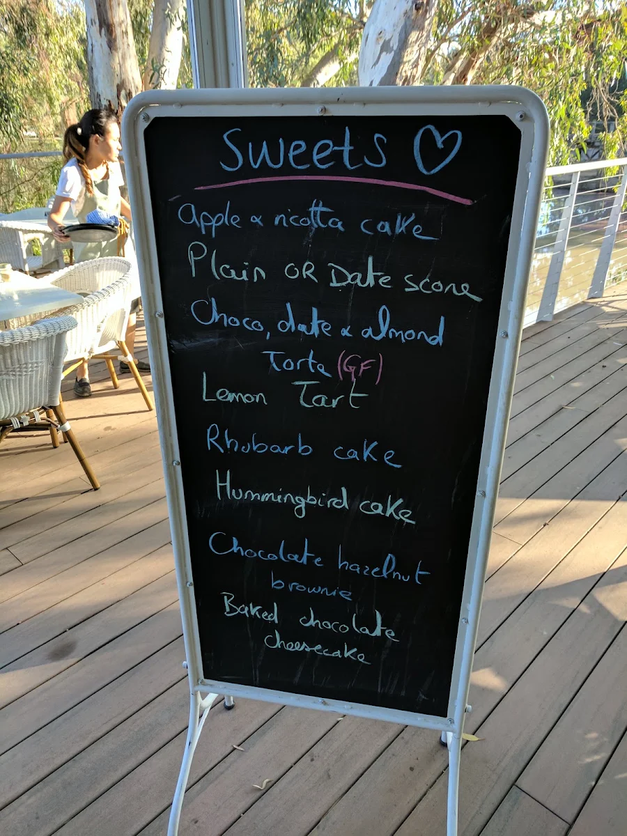 Menu, Spoons Riverside