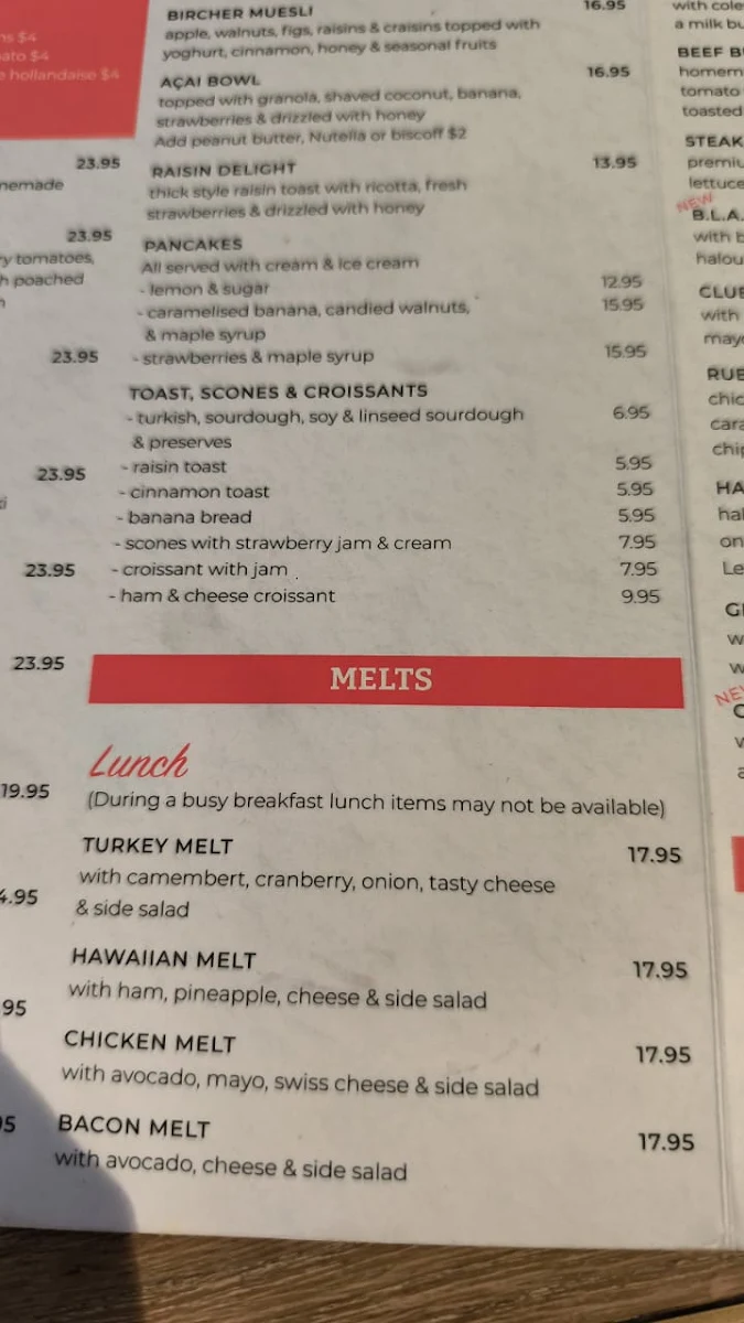 Menu, Rubyniks Miranda