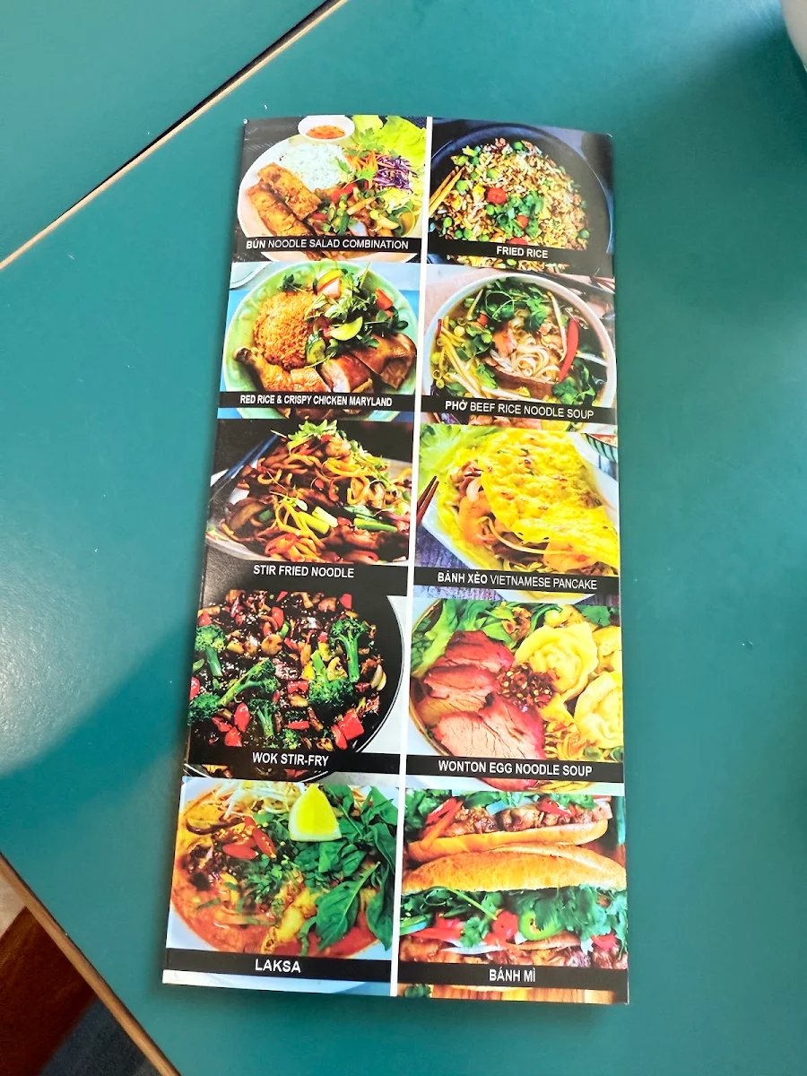 Menu, Saigon Chopsticks (Authentic Vietnamese Cuisine)