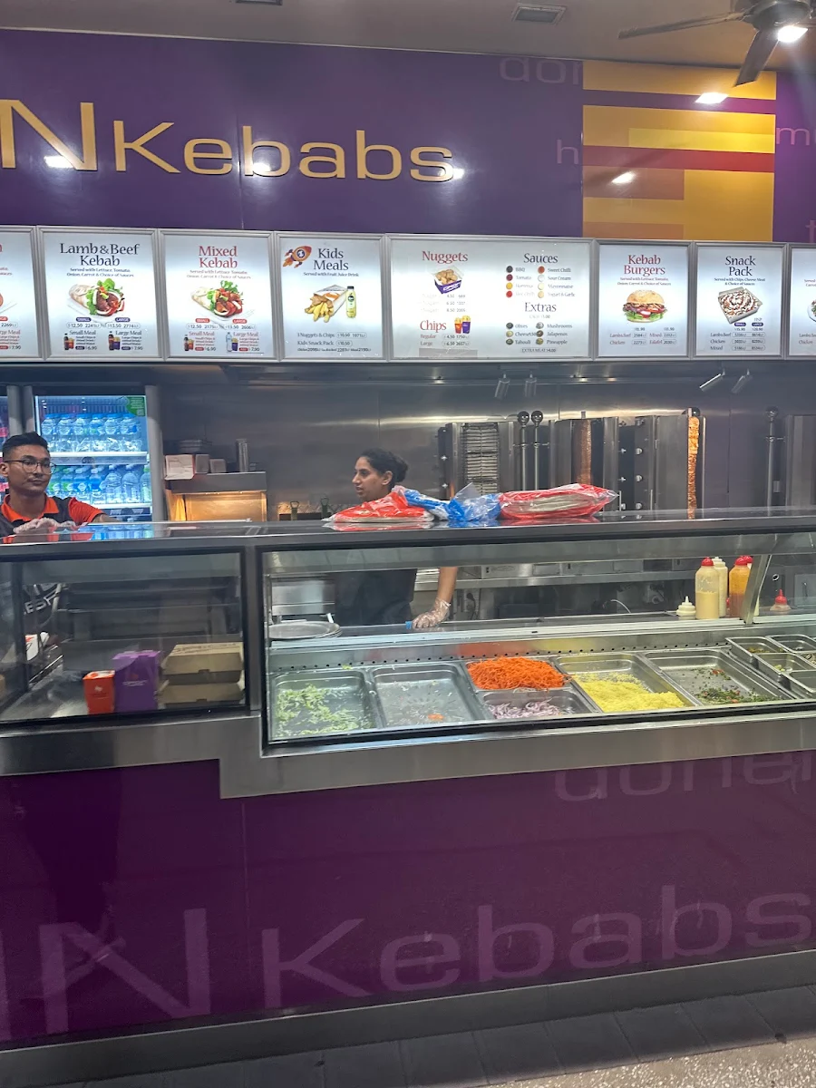 Menu, Origin Kebabs Brisbane DFO