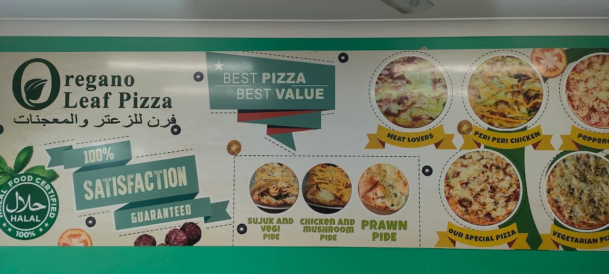 Menu, Oregano Leaf Bakery