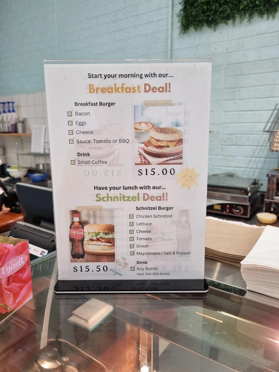 Menu, PT Roll Bakery