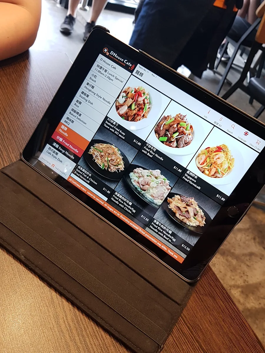 Menu, D House Cafe 糖潮茶餐廳