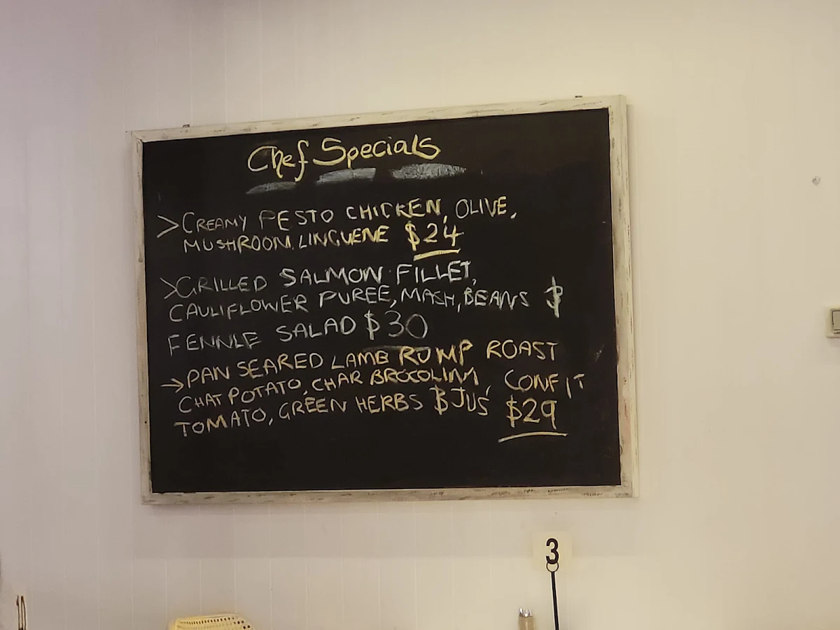 Menu, Club Cronulla