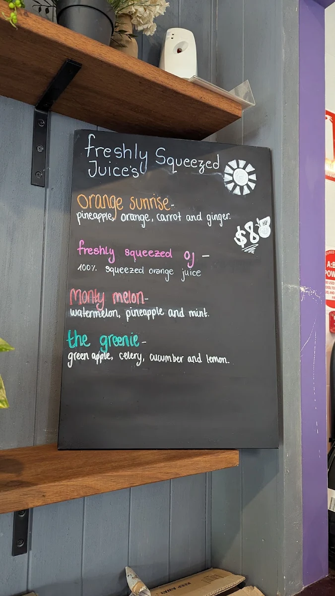 Menu, The Berry Brothers