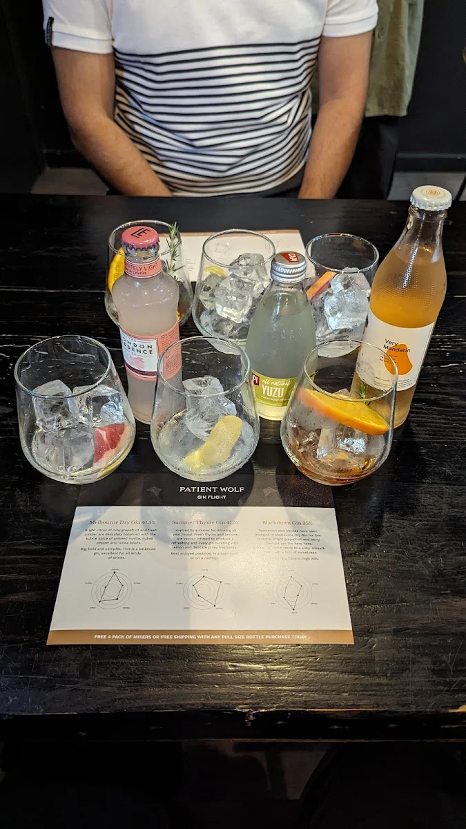 Menu, Bells Hotel