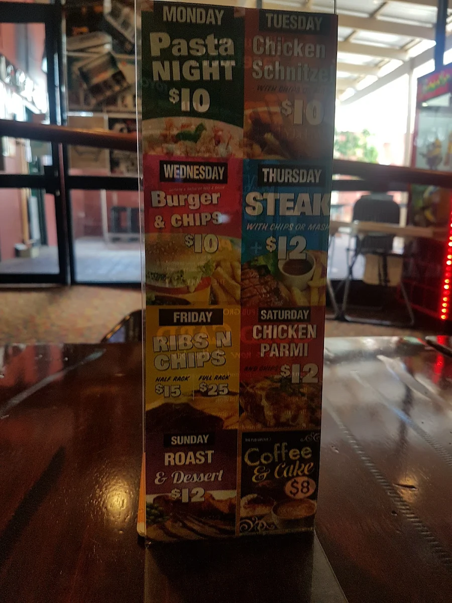 Menu, Family Hotel