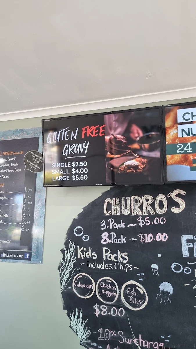 Menu, Charchy's