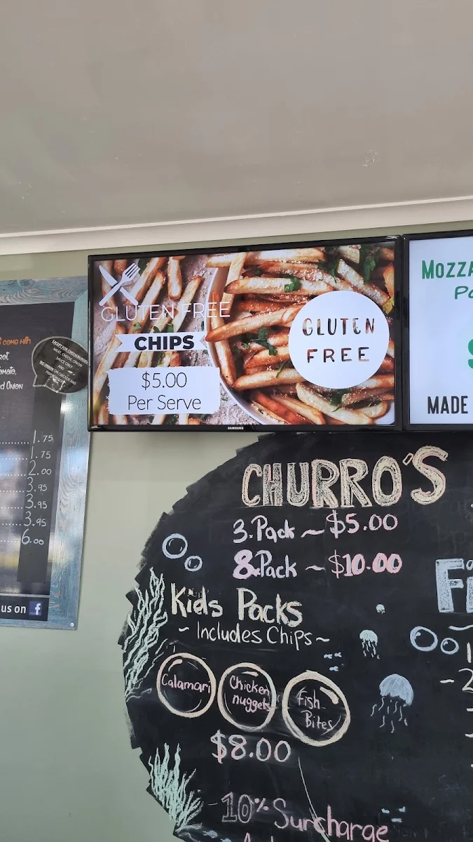 Menu, Charchy's