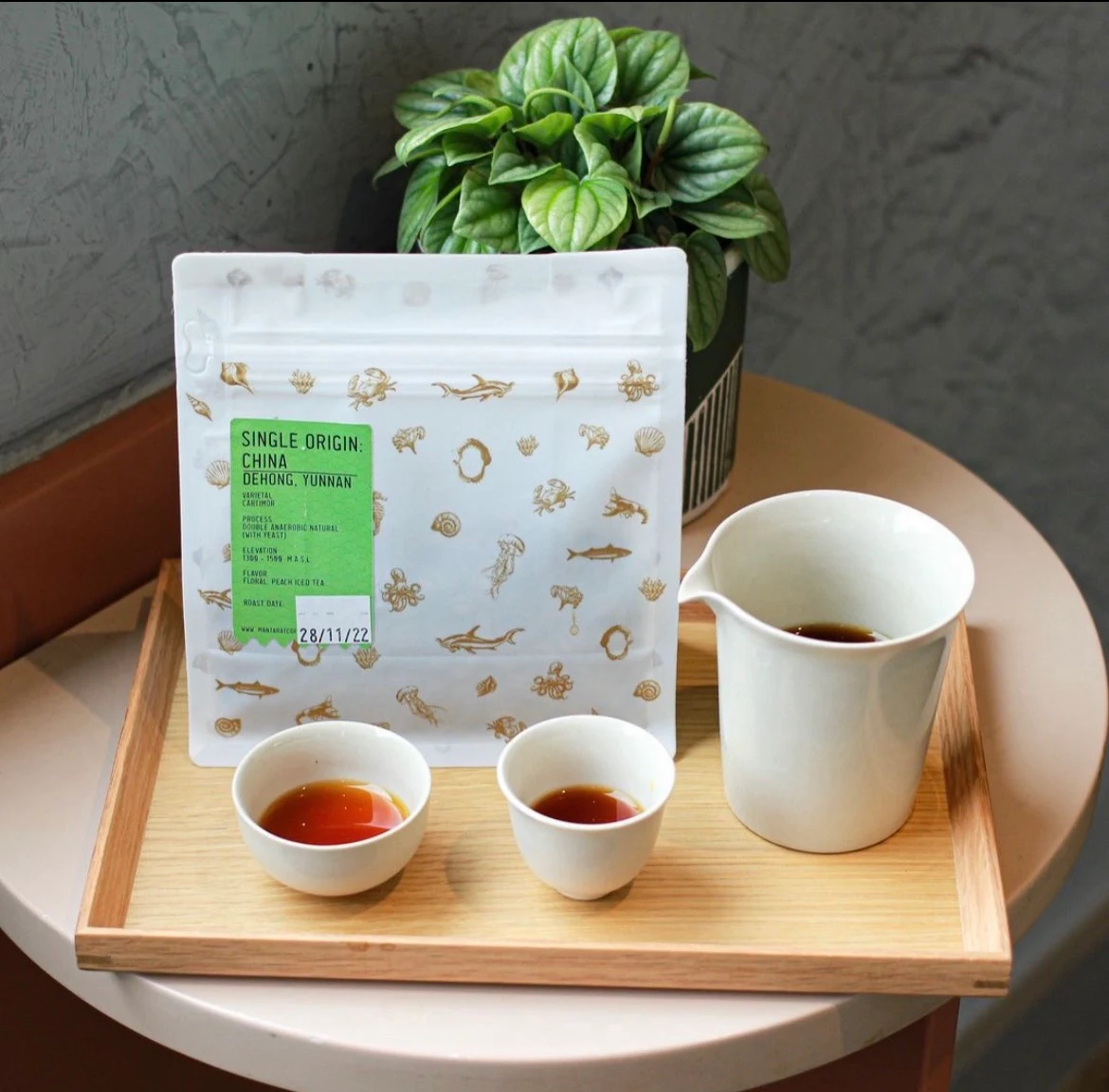 Menu, Seeds and Soul Coffee