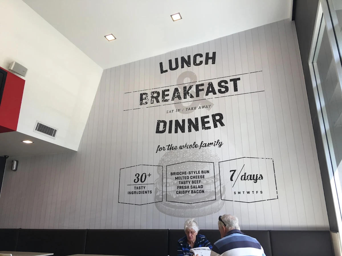 Menu, McDonald's Kangaroo Point