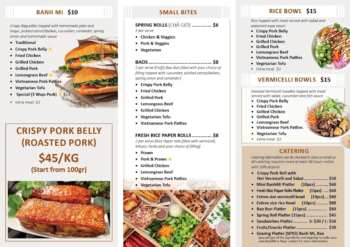 Menu, Balcatta Coffee Kitchen