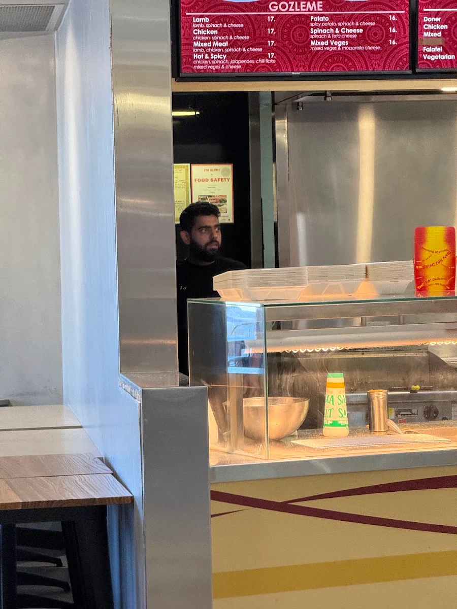 Menu, Mateen Kebab House