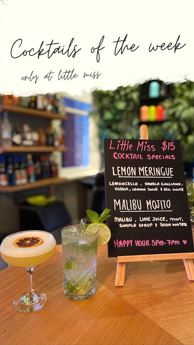 Menu, Miss Amelie