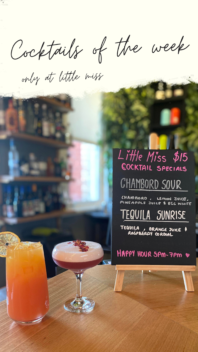Menu, Miss Amelie