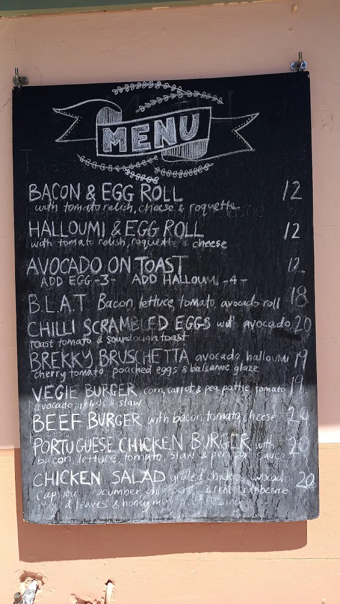 Menu, Redleaf Cafe