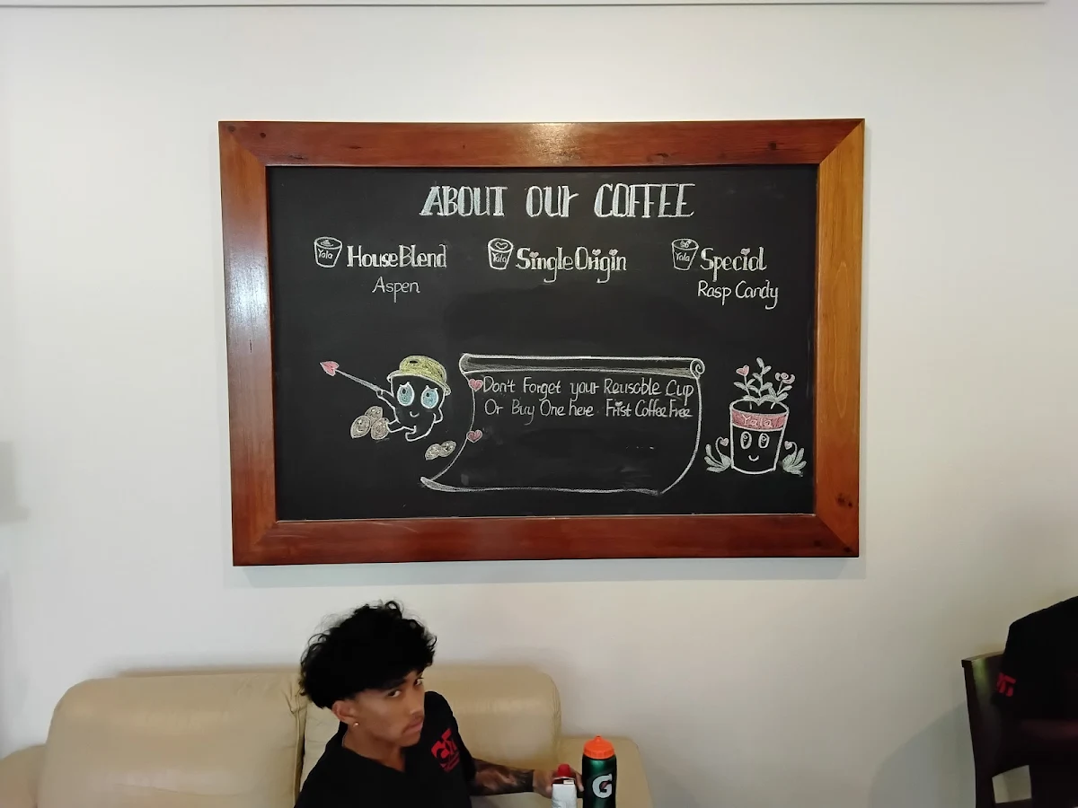 Menu, Cafe Yala Bruce