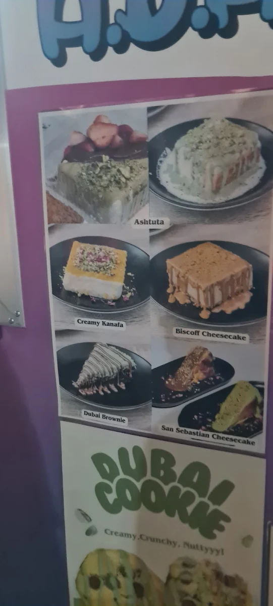 Menu, Sugar Goodness