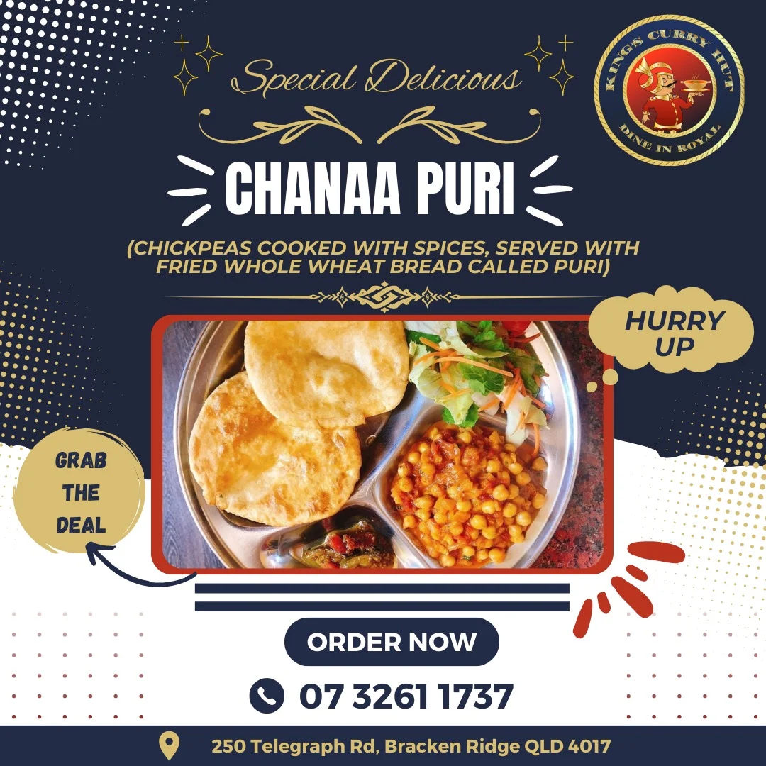 Menu, KINGS'S CURRY HUT