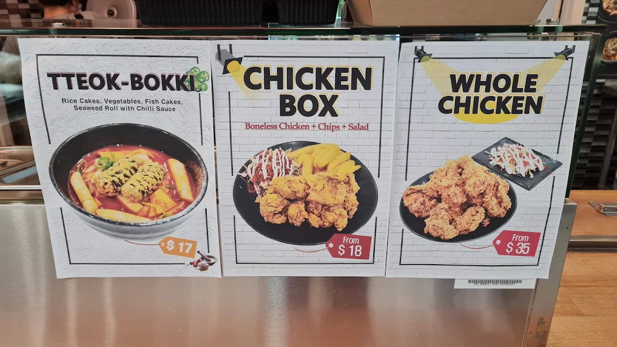 Menu, Crispers - Korean Gourmet Chicken