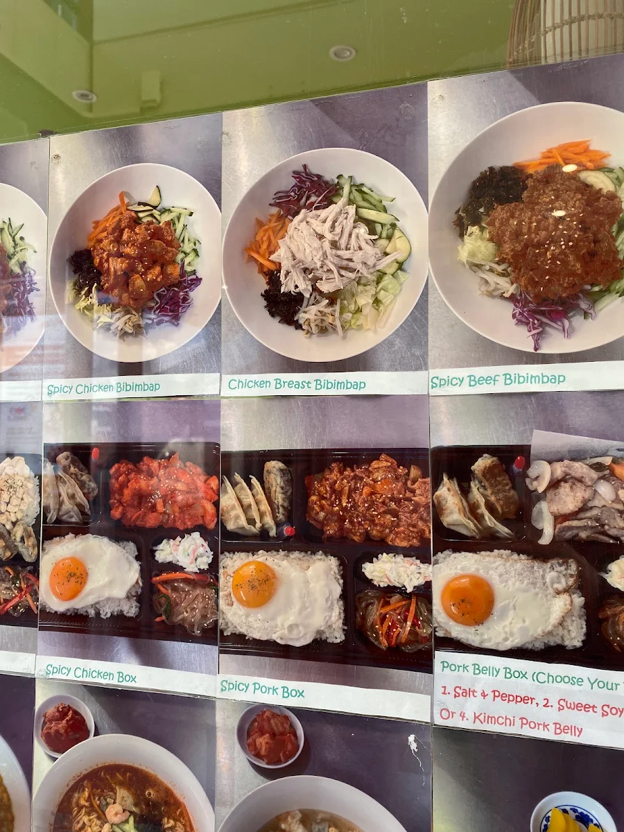 Menu, My Rice Story