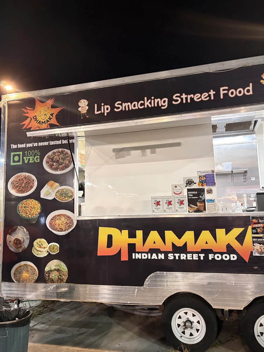 Menu, Dhamaka Indian Street Food