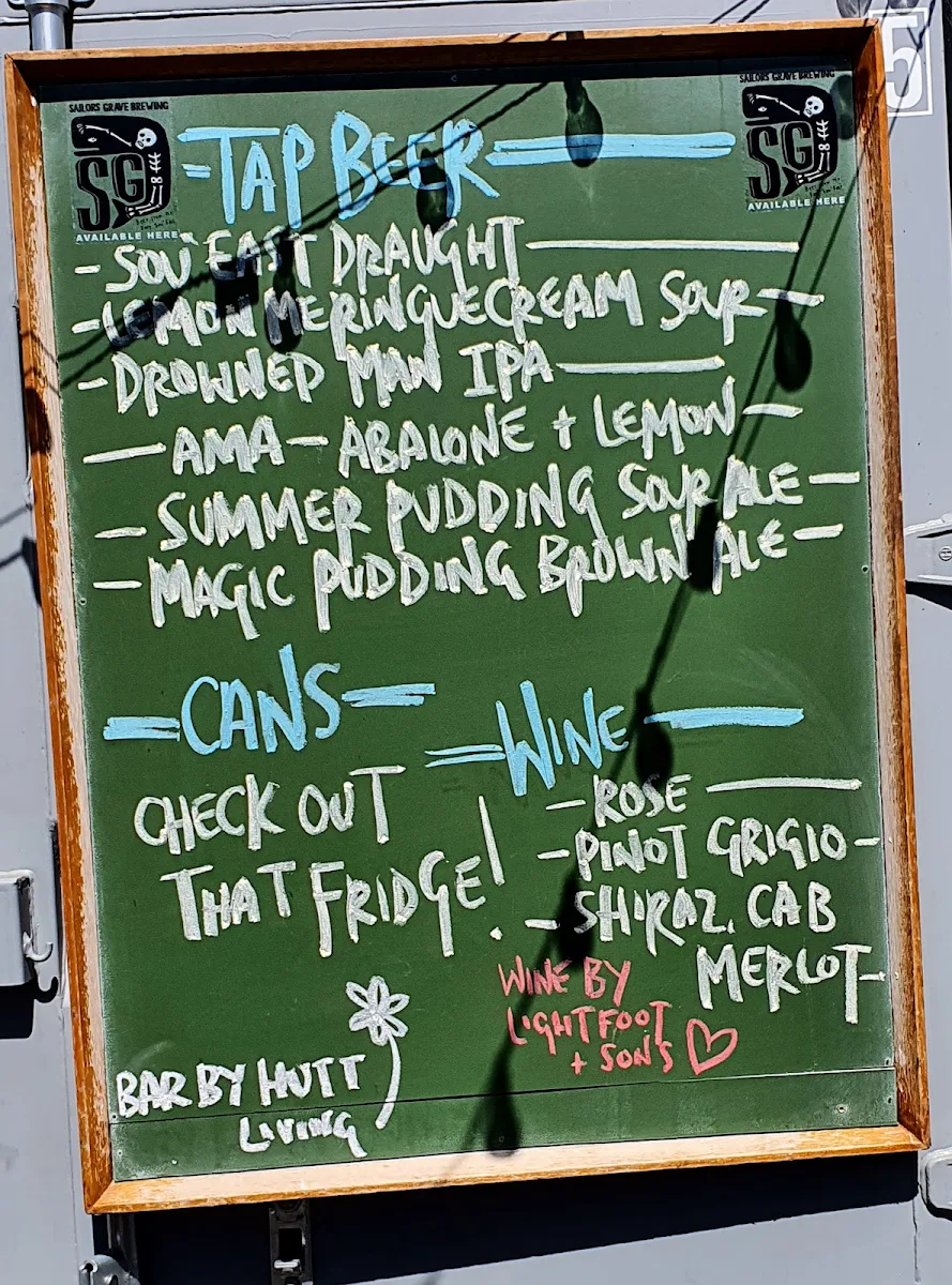 Menu, SLIPWAY SHEDS