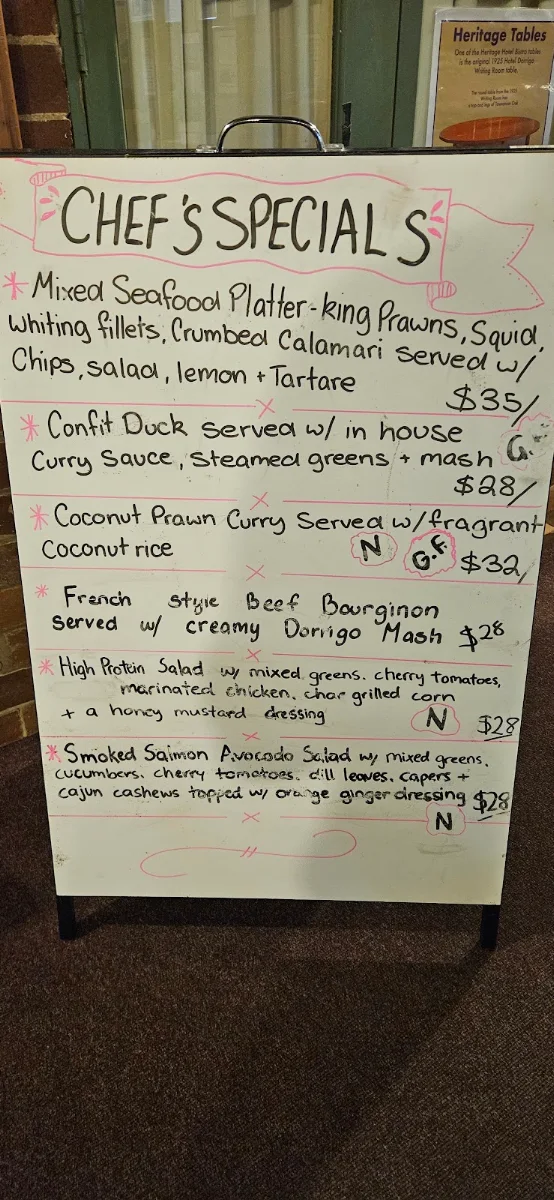 Menu, Family Bistro Lunch And Dinner