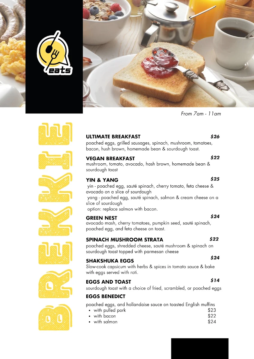 Menu, Q Eats