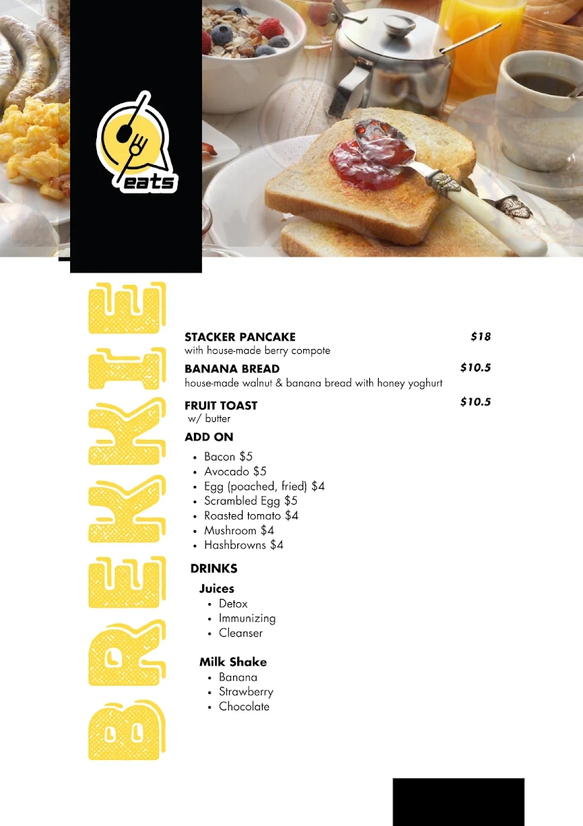Menu, Q Eats