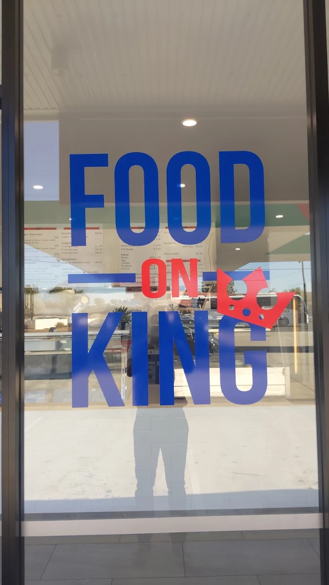 Menu, Food on King