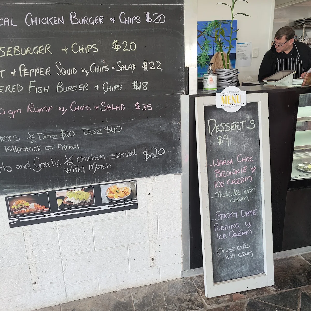 Menu, Little Ship Club