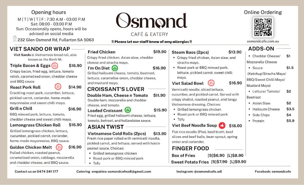 Menu photo 1