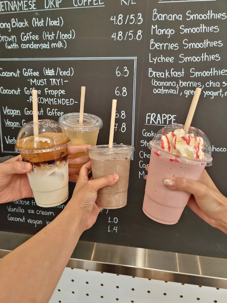Menu, Sips O’clock