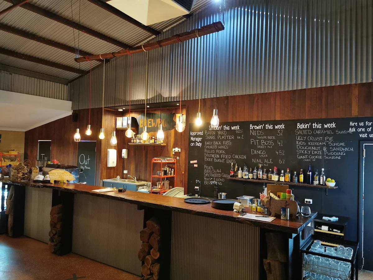 Menu, Burnt Barrel