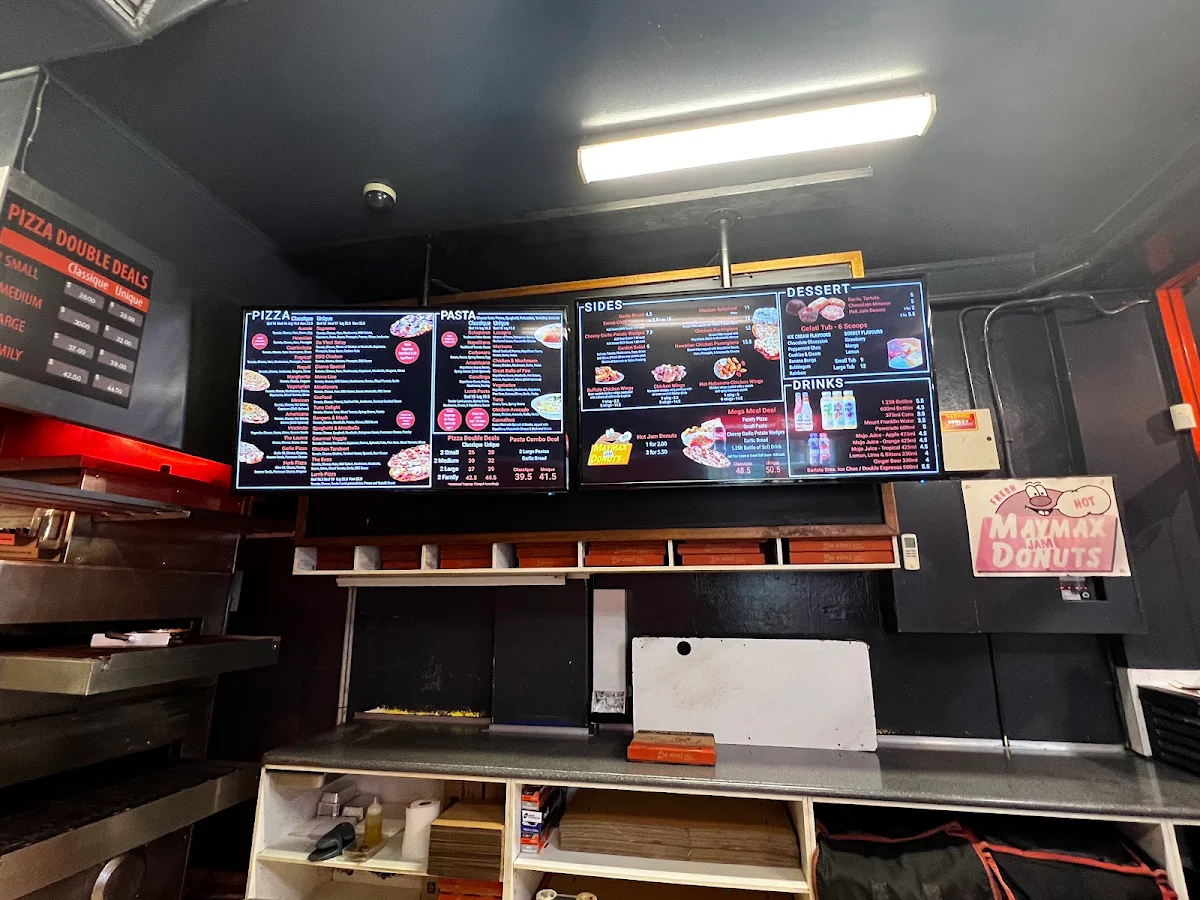 Menu, Da Vinci Pizza & Pasta Gallery
